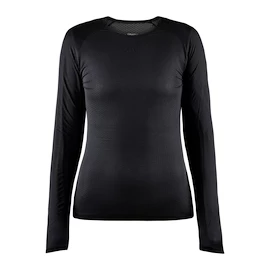 Damen T-Shirt Craft Nanoweight LS black