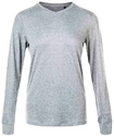 Damen T-Shirt Endurance  Kusina Melange Sustainable LS Tee Grey