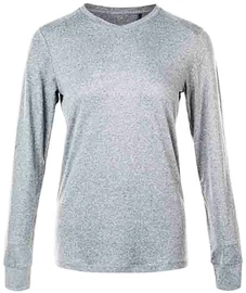 Damen T-Shirt Endurance Kusina Melange Sustainable LS Tee Grey