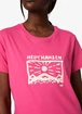 Damen T-Shirt Helly Hansen  F2F Organic Cotton T-Shirt Cascadia Pink