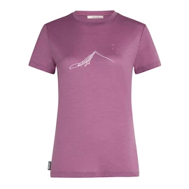 Damen T-Shirt Icebreaker Merino 150 Tech Lite SS T South Const Deco