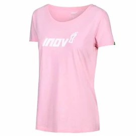Damen T-Shirt Inov-8 Cotton Tee Pink
