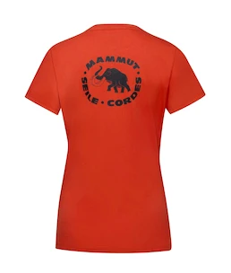 Damen T-Shirt Mammut  Seile T-Shirt Terracotta