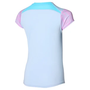 Damen T-Shirt Mizuno  Charge Printed Tee  Halogen Blue M