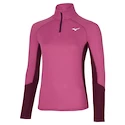 Damen T-Shirt Mizuno  Dryaeroflow LS Magenta haze