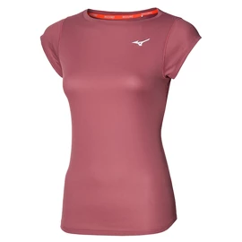 Damen T-Shirt Mizuno DryAeroFlow Tee Renaissance Rose