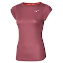 Damen T-Shirt Mizuno  DryAeroFlow Tee Renaissance Rose XS