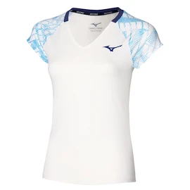 Damen T-Shirt Mizuno Mugen Printed Tee White