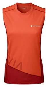 Damen T-Shirt Montane  Katla T-Shirt Paprika