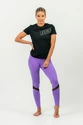 Damen T-Shirt Nebbia  FIT Activewear Functional T-shirt with Short Sleeves black