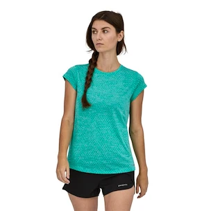 Damen T-Shirt Patagonia  Ridge Flow Shirt Fresh Teal