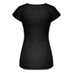 Damen T-Shirt Salewa  Puez melange dry Black out