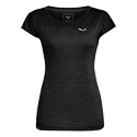 Damen T-Shirt Salewa  Puez melange dry Black out