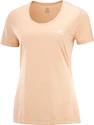 Damen T-Shirt Salomon  Agile SS Tee Sirocco XS