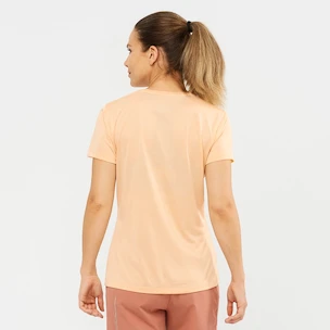 Damen T-Shirt Salomon  Agile SS Tee W Almond XS