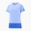 Damen T-Shirt Salomon  Cross Run SS Tee Provence XS