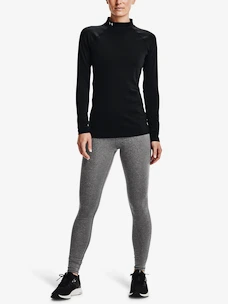 Damen T-Shirt Under Armour ColdGear Authentics Mockneck-BLK