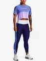 Damen T-Shirt Under Armour  DIP DYE CROP SS-BLU