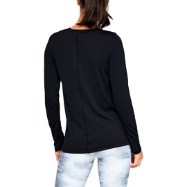 Damen T-Shirt Under Armour HeatGear Long Sleeve Black