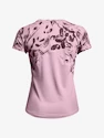 Damen T-Shirt Under Armour  Iso-Chill 200 Print SS-PNK