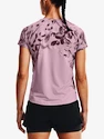 Damen T-Shirt Under Armour  Iso-Chill 200 Print SS-PNK