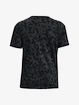 Damen T-Shirt Under Armour  LOGO AOP HEAVYWEIGHT SS-BLK