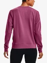 Damen T-Shirt Under Armour  Rival Terry Crew-PNK