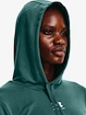 Damen T-Shirt Under Armour  Rival Terry Hoodie-GRN