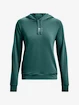 Damen T-Shirt Under Armour  Rival Terry Hoodie-GRN