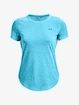 Damen T-Shirt Under Armour  Run Trail Tee-BLU