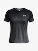 Damen T-Shirt Under Armour  Rush Cicada Shortsleeve-BLK