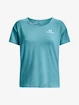 Damen T-Shirt Under Armour  Rush Energy SS-BLU