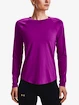 Damen T-Shirt Under Armour  Rush LS-PPL