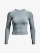 Damen T-Shirt Under Armour  Rush Seamless LS-BLU