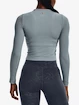 Damen T-Shirt Under Armour  Rush Seamless LS-BLU