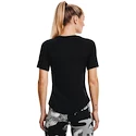 Damen T-Shirt Under Armour  Rush SS Black