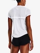 Damen T-Shirt Under Armour  Streaker SS-WHT