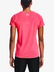 Damen T-Shirt Under Armour  Tech SSC - Twist-PNK