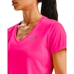 Damen T-Shirt Under Armour  Tech SSV Solid Pink