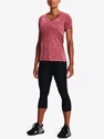 Damen T-Shirt Under Armour  Tech SSV - Twist-PNK