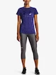 Damen T-Shirt Under Armour  Tech Twist BL Gel SSC-BLU