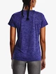 Damen T-Shirt Under Armour  Tech Twist BL Gel SSC-BLU