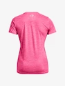 Damen T-Shirt Under Armour  Tech Twist LC Crest SSV-PNK