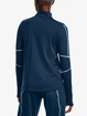 Damen T-Shirt Under Armour  Train CW 1/2 Zip-BLU