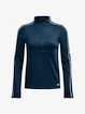 Damen T-Shirt Under Armour  Train CW 1/2 Zip-BLU