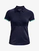 Damen T-Shirt Under Armour  Zinger Point SS Polo-NVY