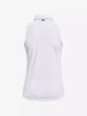 Damen T-Shirt Under Armour  Zinger Sleeveless Polo White