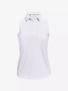 Damen T-Shirt Under Armour  Zinger Sleeveless Polo White