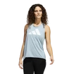 Damen Tank-Top adidas  3-Stripes Logo Magic Grey XS