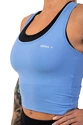 Damen Tank-Top Nebbia  Sporty Slim-Fit Crop Tank Top 422 light blue